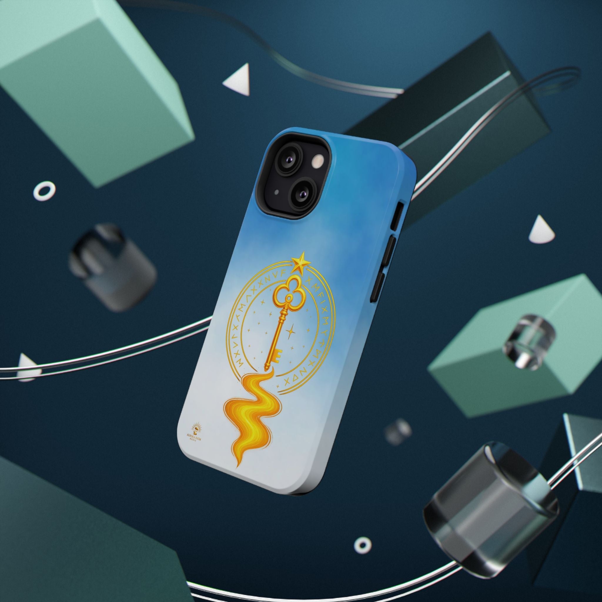 Key of Stars Gradient Impact-Resistant Phone Case - Aurora Path Media#original_value#Without gift packagingMatteiPhone 17 Pro Max