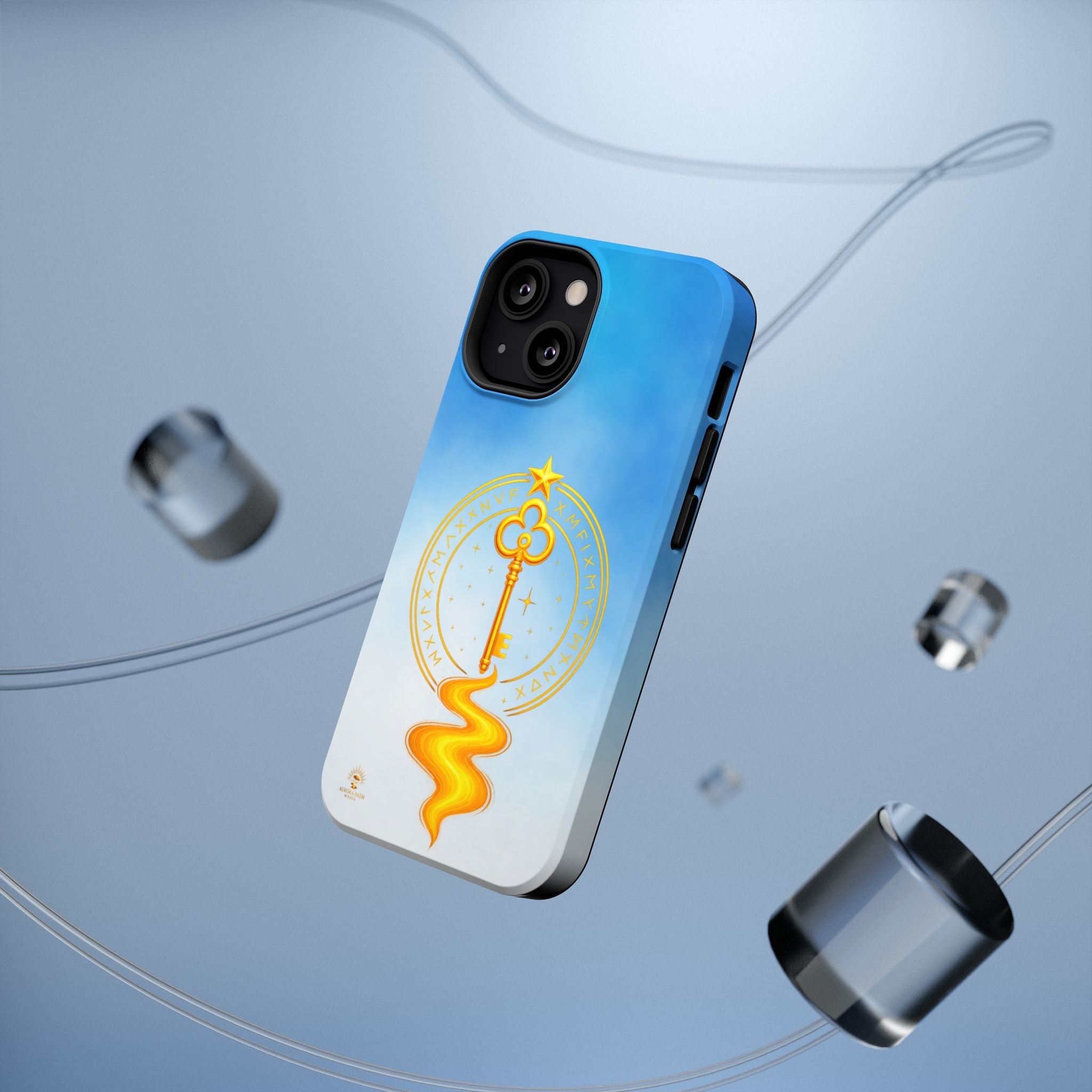 Key of Stars Gradient Impact-Resistant Phone Case - Aurora Path Media#original_value#Without gift packagingMatteiPhone 17 Pro Max