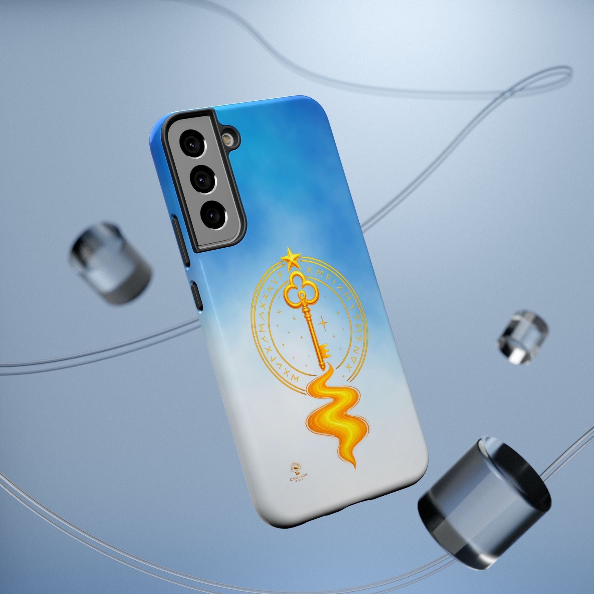Key of Stars Gradient Impact-Resistant Phone Case - Aurora Path Media#original_value#Without gift packagingMatteiPhone 17 Pro Max