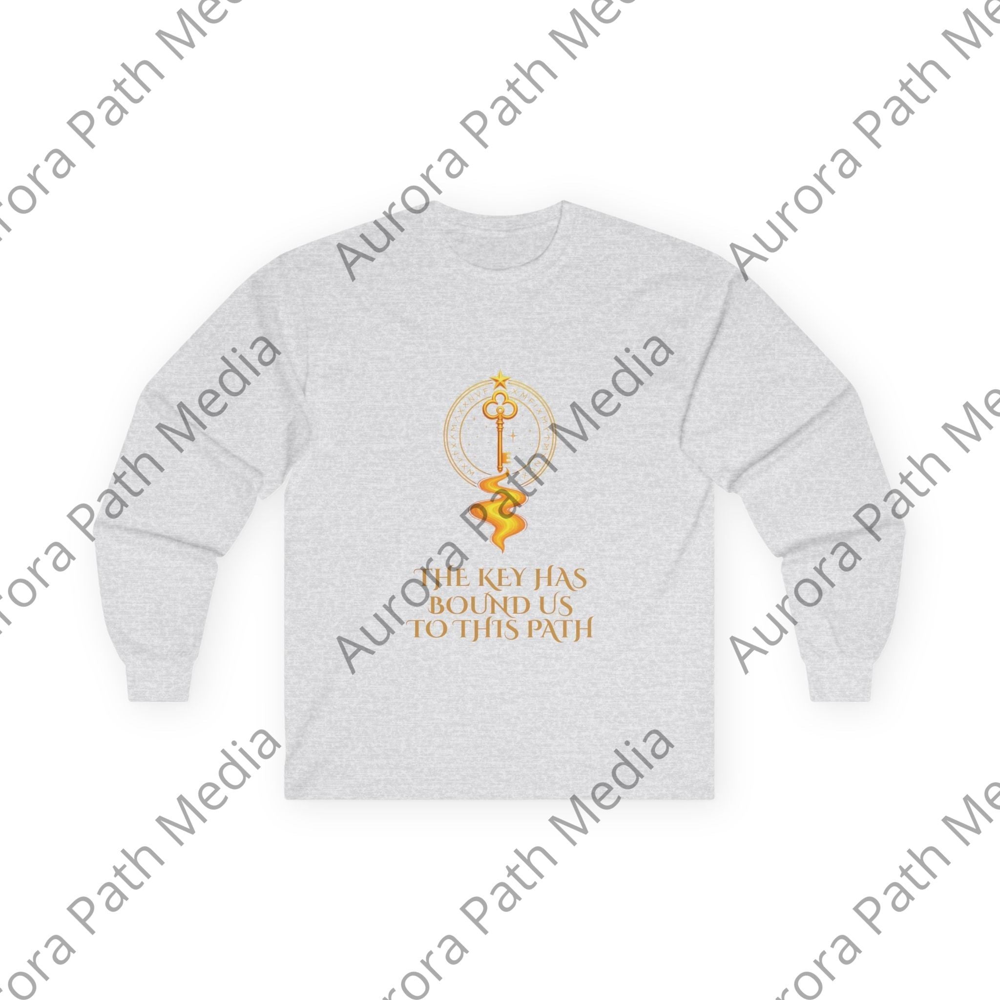 Long Sleeve Tee — Classic Unisex Cotton Crew - Aurora Path Media#original_value#SAsh