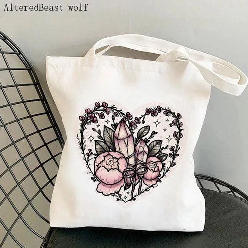 Magic Witch Pastel Gothic Handbag Printed Canvas Tote Single Shoulder Shopping Bag Ladies Fashion Handbag - Aurora Path MediaND47142714Magic Witch Pastel Gothic Handbag Printed Canvas Tote Single Shoulder Shopping Bag Ladies Fashion HandbagSTD2098 - ASTD2098 - A