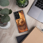 🌷 Motherhood Bear Design Clear Case for Samsung® - Aurora Path Media7793209_12026Product mockupSamsung Galaxy S21 Ultra