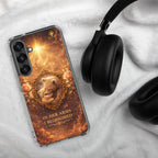 🌷 Motherhood Bear Design Clear Case for Samsung® - Aurora Path Media7793209_14633Product mockupSamsung Galaxy S22
