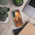 🌷 Motherhood Bear Design Clear Case for Samsung® - Aurora Path Media7793209_18749Product mockupSamsung Galaxy S23