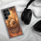 🌷 Motherhood Bear Design Clear Case for Samsung® - Aurora Path Media7793209_18751Product mockupSamsung Galaxy S23 Ultra