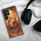 🌷 Motherhood Bear Design Clear Case for Samsung® - Aurora Path Media7793209_21482Product mockupSamsung Galaxy S25 Plus