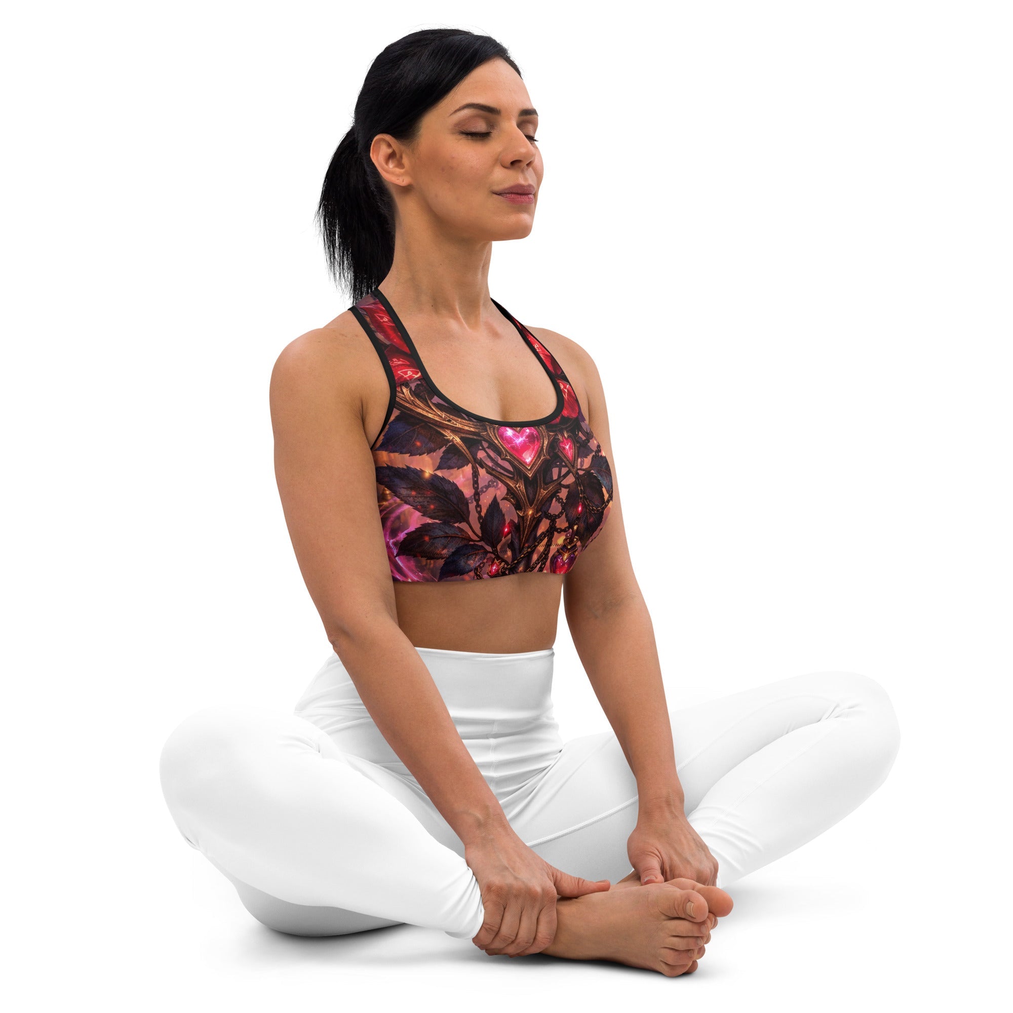 ❤️ Rose AOP Activewear Set — Valentine Edition - Aurora Path MediaProduct mockupXSXS