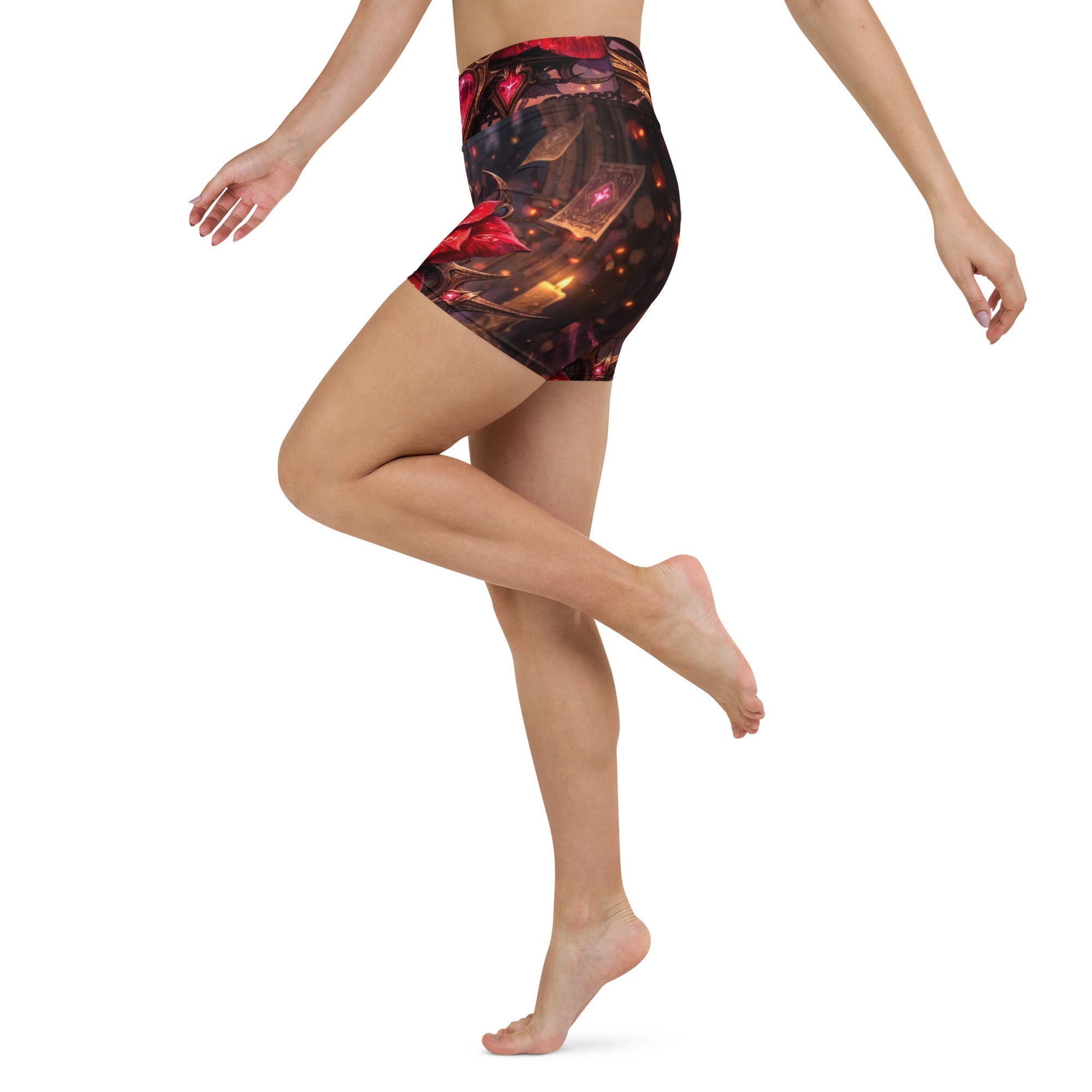 ❤️ Rose AOP Activewear Set — Valentine Edition - Aurora Path MediaProduct mockupXSXS