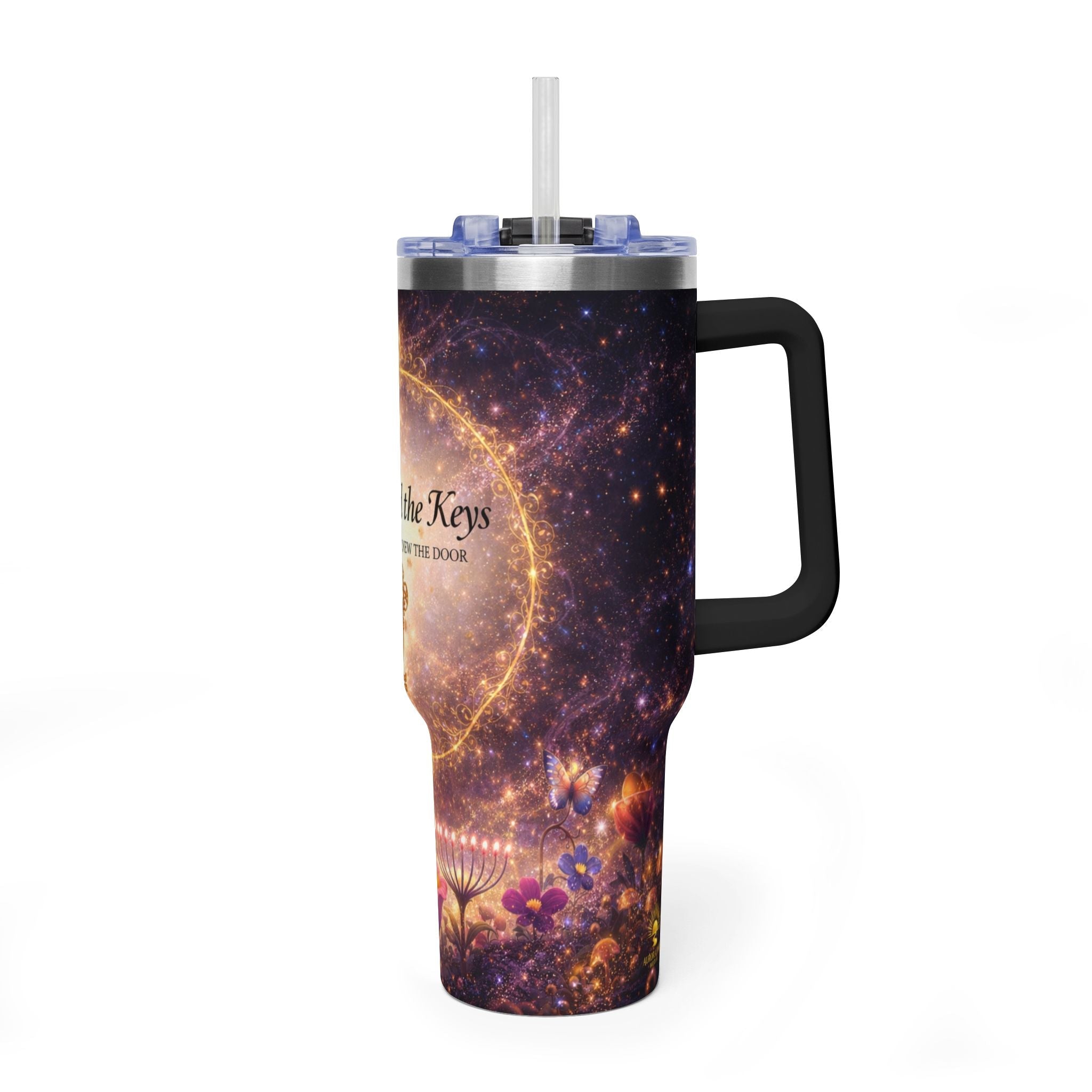 🌷 She Held the Keys - 40oz Vacuum Thermal Tumbler - Aurora Path Media66900759843352423691🌷 She Held the Keys - 40oz Vacuum Thermal TumblerBlack40oz