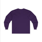 Spell & Bean Café Long Sleeve Tee — Witchy Coffee Lover Shirt - Aurora Path Media#original_value#SRed
