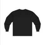 Spell & Bean Café Long Sleeve Tee — Witchy Coffee Lover Shirt - Aurora Path Media#original_value#SRed
