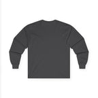 Spell & Bean Café Long Sleeve Tee — Witchy Coffee Lover Shirt - Aurora Path Media#original_value#SRed