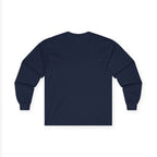 Spell & Bean Café Long Sleeve Tee — Witchy Coffee Lover Shirt - Aurora Path Media#original_value#SRed