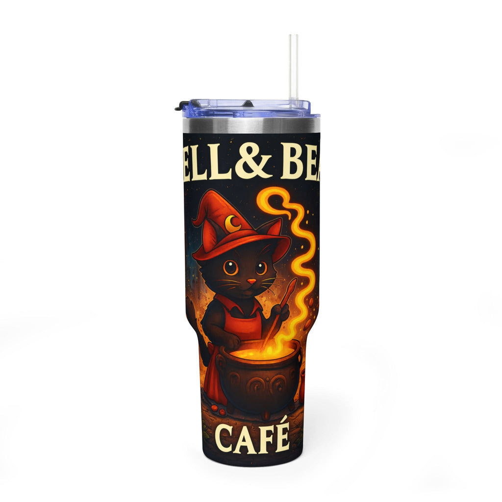 ✨ Stainless Steel Travel Mug — A Ritual for the Road / 40 oz - Aurora Path Media1736646668294927874117366466682949278741✨ Stainless Steel Travel Mug — A Ritual for the Road / 40 ozBlack40oz