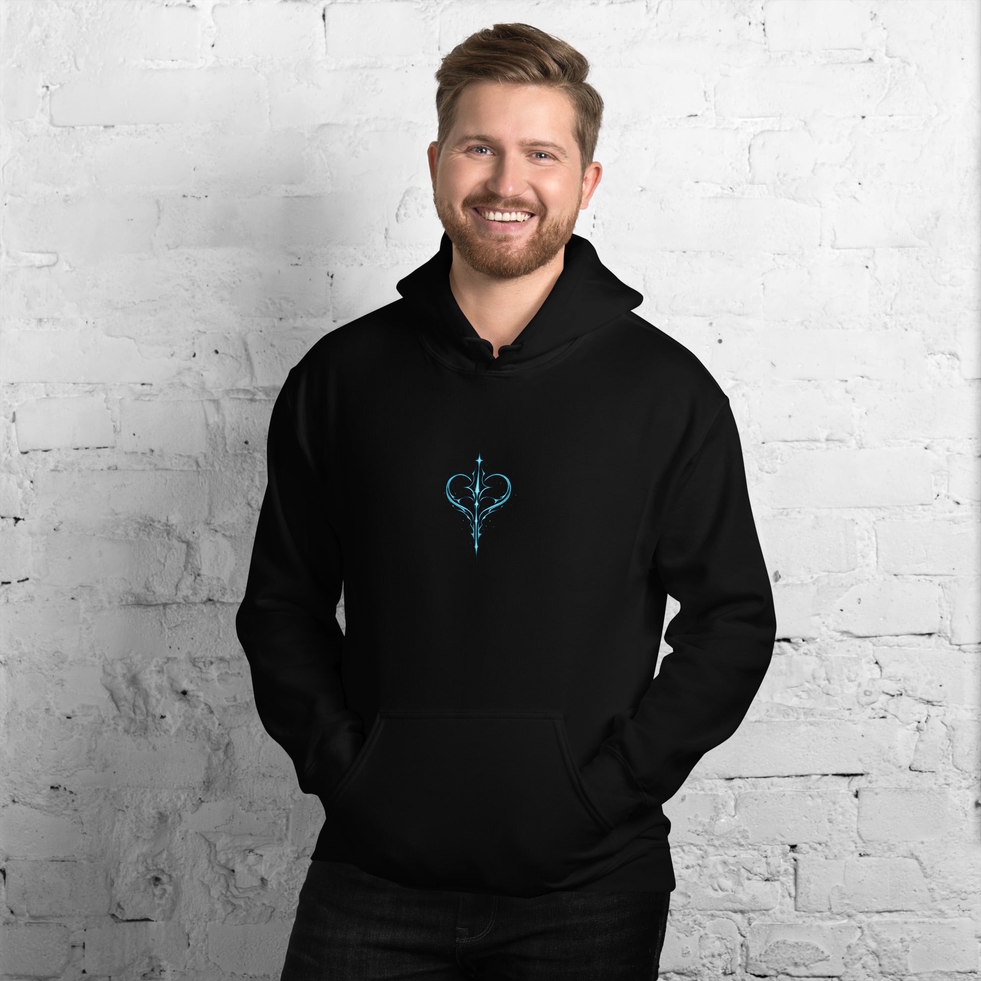 ✨ The Veinwalker Unisex Hoodie — Arcane Character Edition (Ethan) - Aurora Path Media6467801_5530Product mockupS