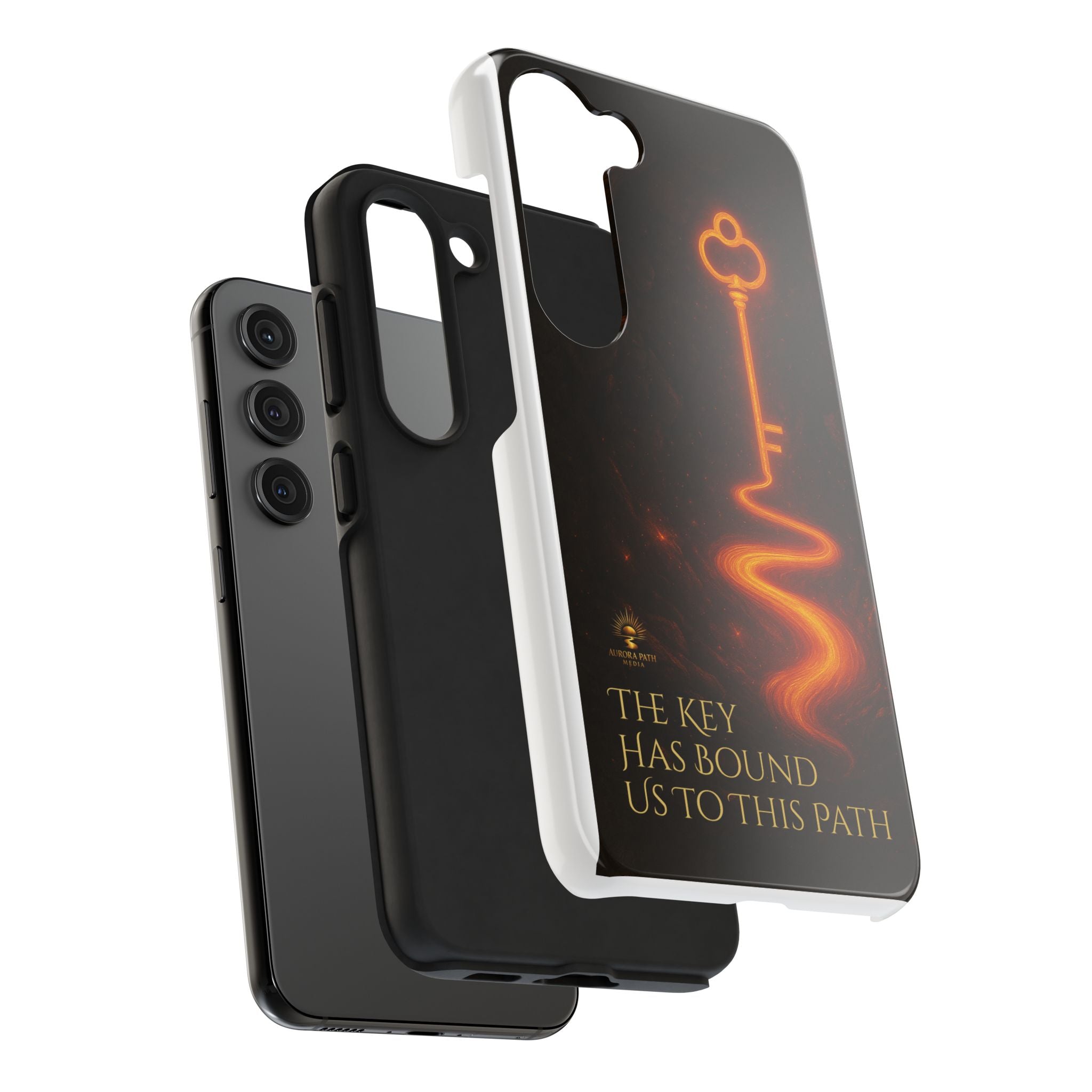 Tough Phone Case with Impact Resistance for iPhone & Samsung - Now iPhone 17 Series Available - Aurora Path Media#original_value#Samsung Galaxy S25
