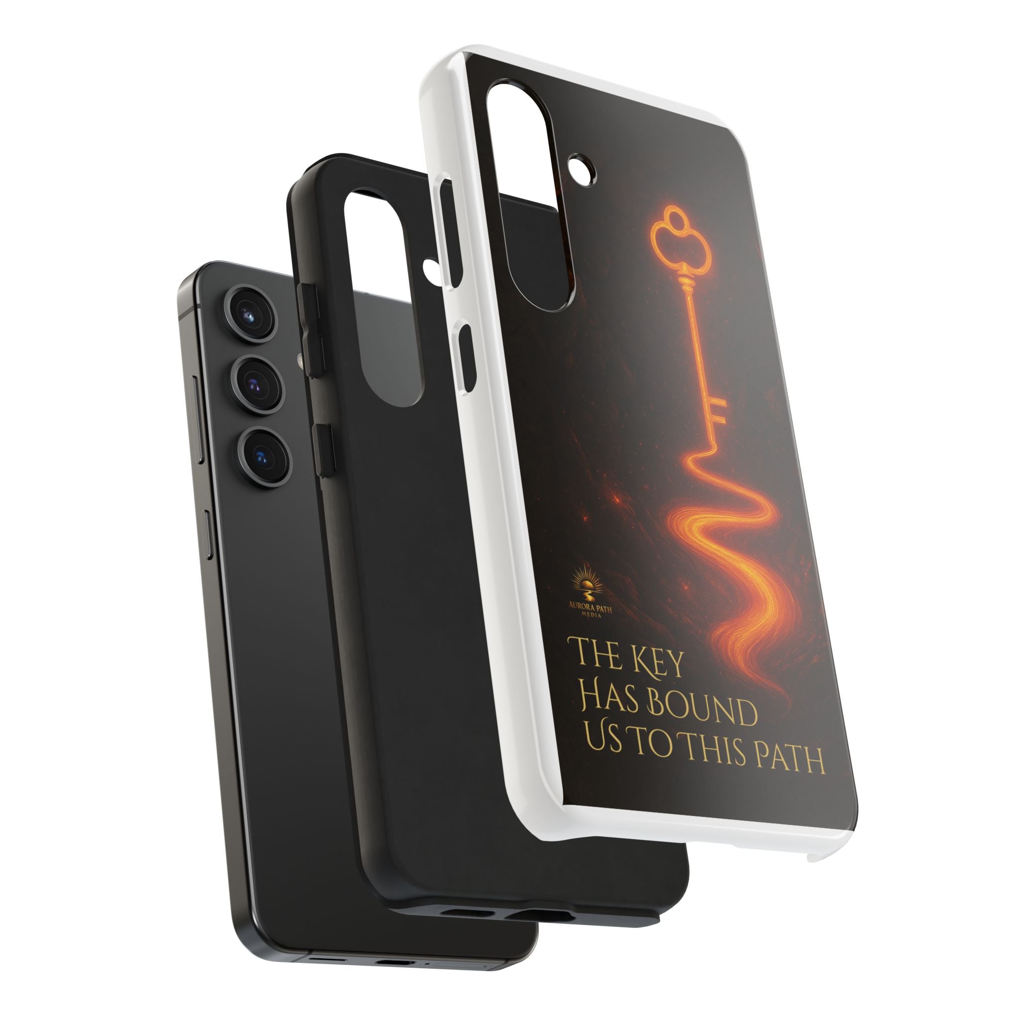 Tough Phone Case with Impact Resistance for iPhone & Samsung - Now iPhone 17 Series Available - Aurora Path Media#original_value#Samsung Galaxy S25