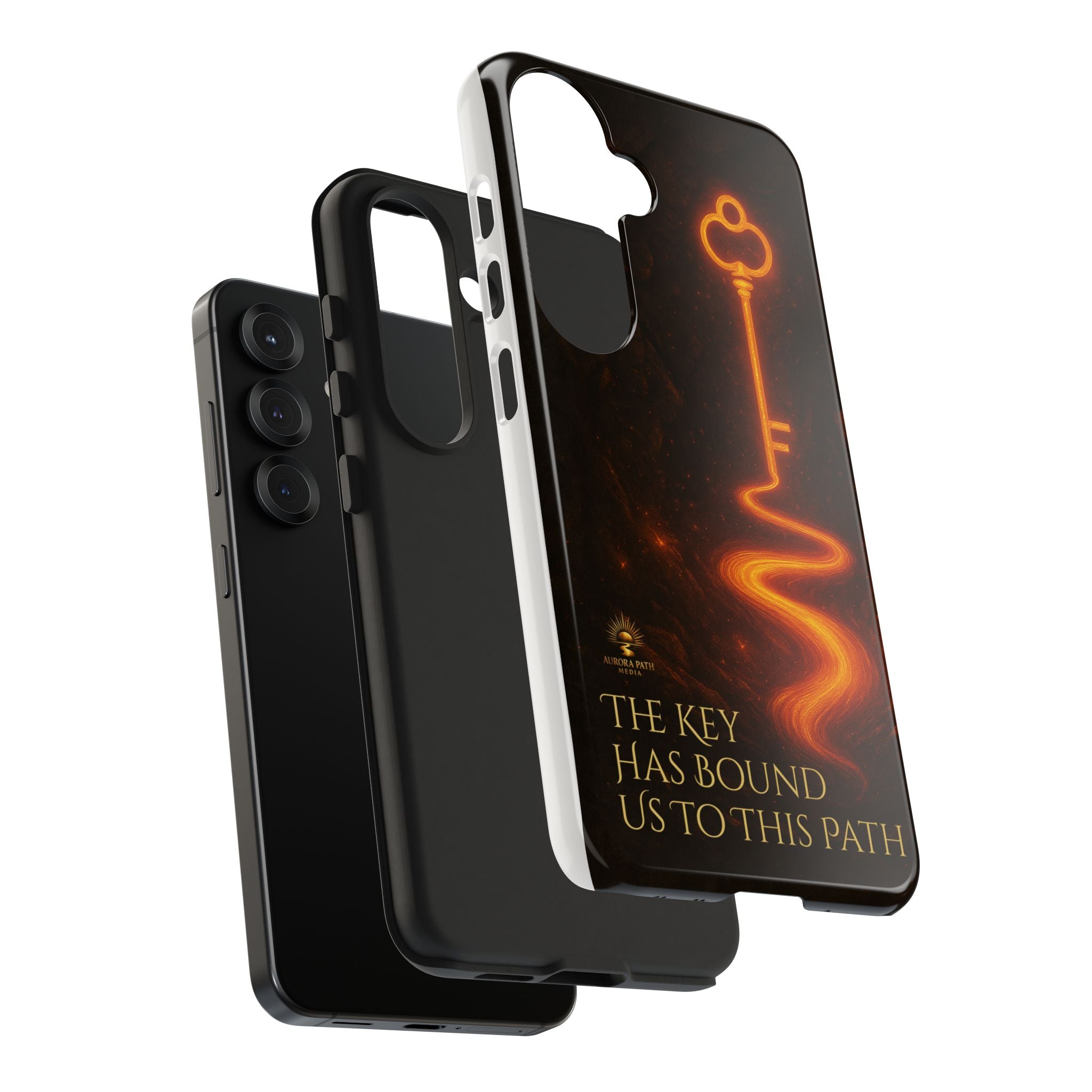 Tough Phone Case with Impact Resistance for iPhone & Samsung - Now iPhone 17 Series Available - Aurora Path Media#original_value#Samsung Galaxy S25