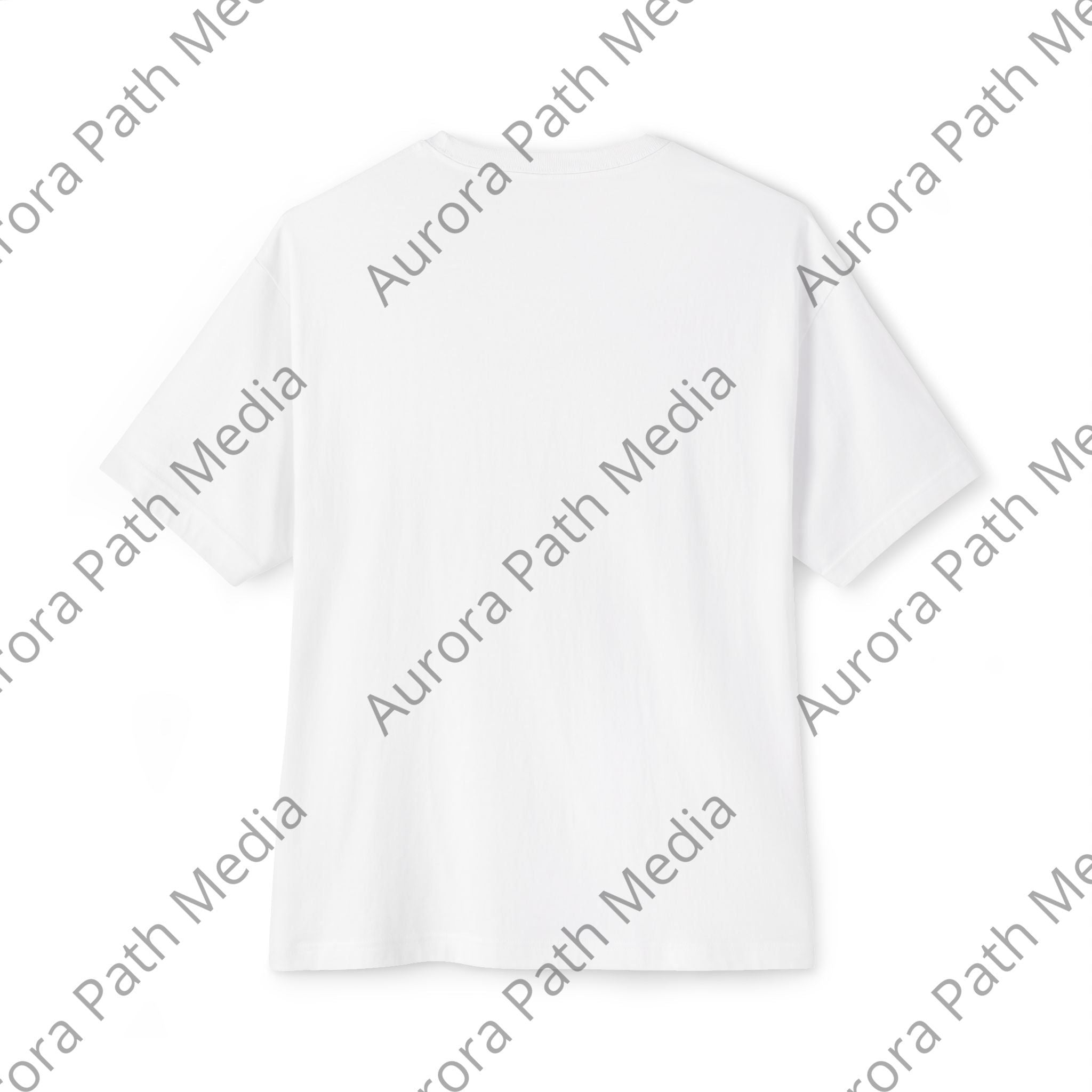 Unisex Oversized Boxy Tee - Aurora Path Media16736292525315852768Unisex Oversized Boxy TeeXSNavy