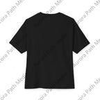 Unisex Oversized Boxy Tee - Aurora Path Media16736292525315852768Unisex Oversized Boxy TeeXSNavy