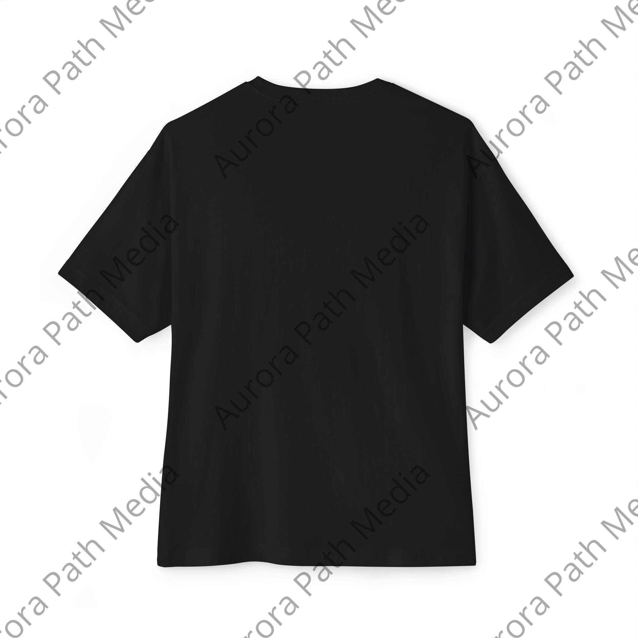 Unisex Oversized Boxy Tee - Aurora Path Media16736292525315852768Unisex Oversized Boxy TeeXSNavy