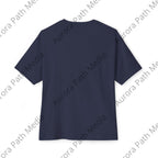 Unisex Oversized Boxy Tee - Aurora Path Media16736292525315852768Unisex Oversized Boxy TeeXSNavy