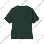 Unisex Oversized Boxy Tee - Aurora Path Media16736292525315852768Unisex Oversized Boxy TeeXSNavy
