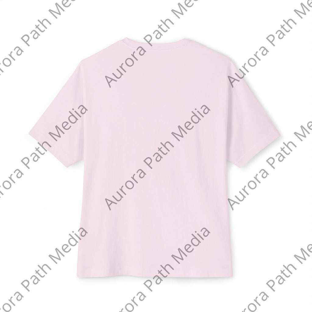 Unisex Oversized Boxy Tee - Aurora Path Media16736292525315852768Unisex Oversized Boxy TeeXSNavy