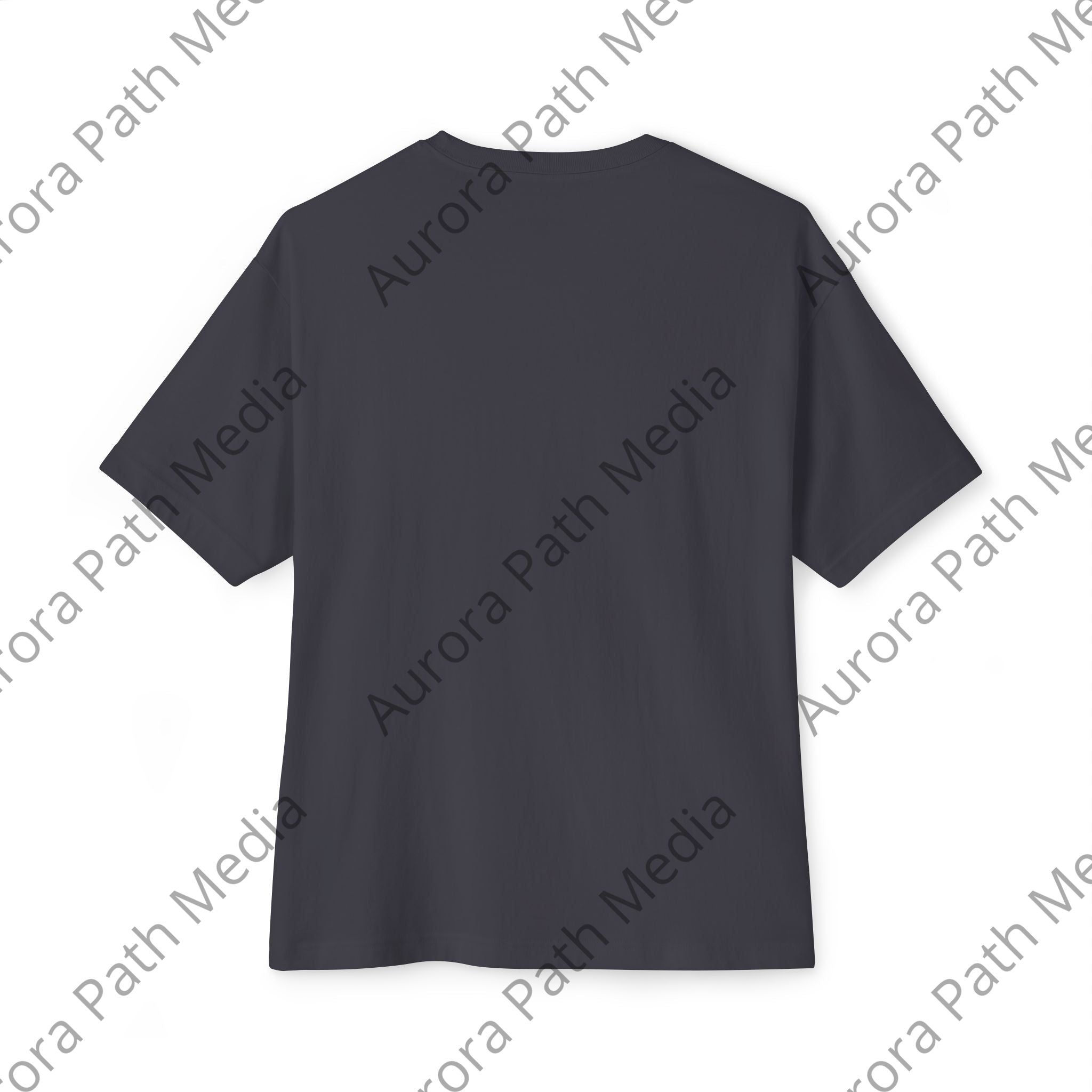Unisex Oversized Boxy Tee - Aurora Path Media16736292525315852768Unisex Oversized Boxy TeeXSNavy