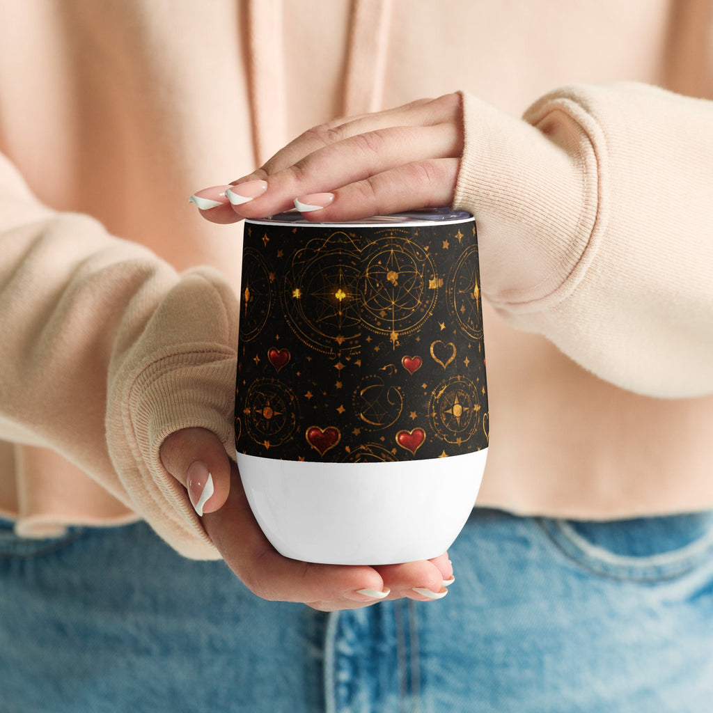 ❤️ Valentine Collection — Wine Tumbler - Aurora Path Media5852989_16046Product mockup