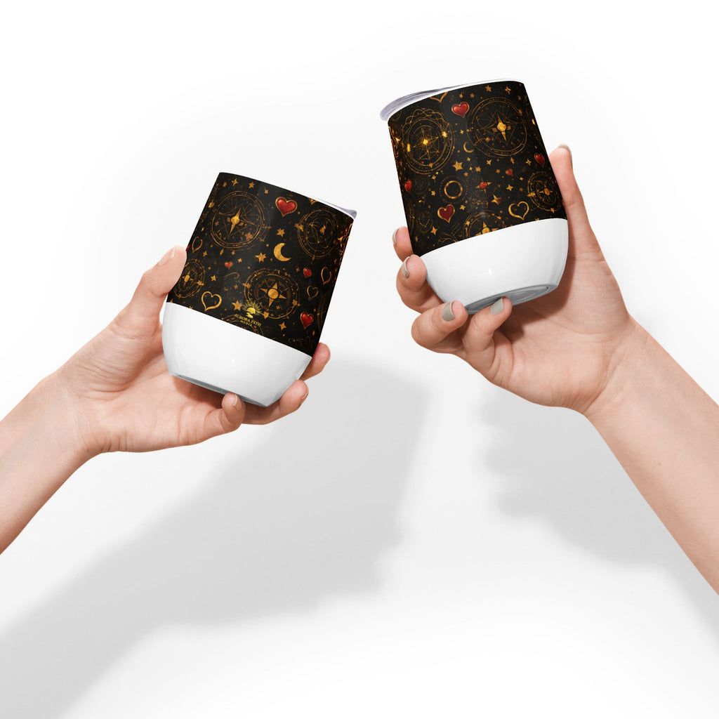 ❤️ Valentine Collection — Wine Tumbler - Aurora Path Media5852989_16046Product mockup