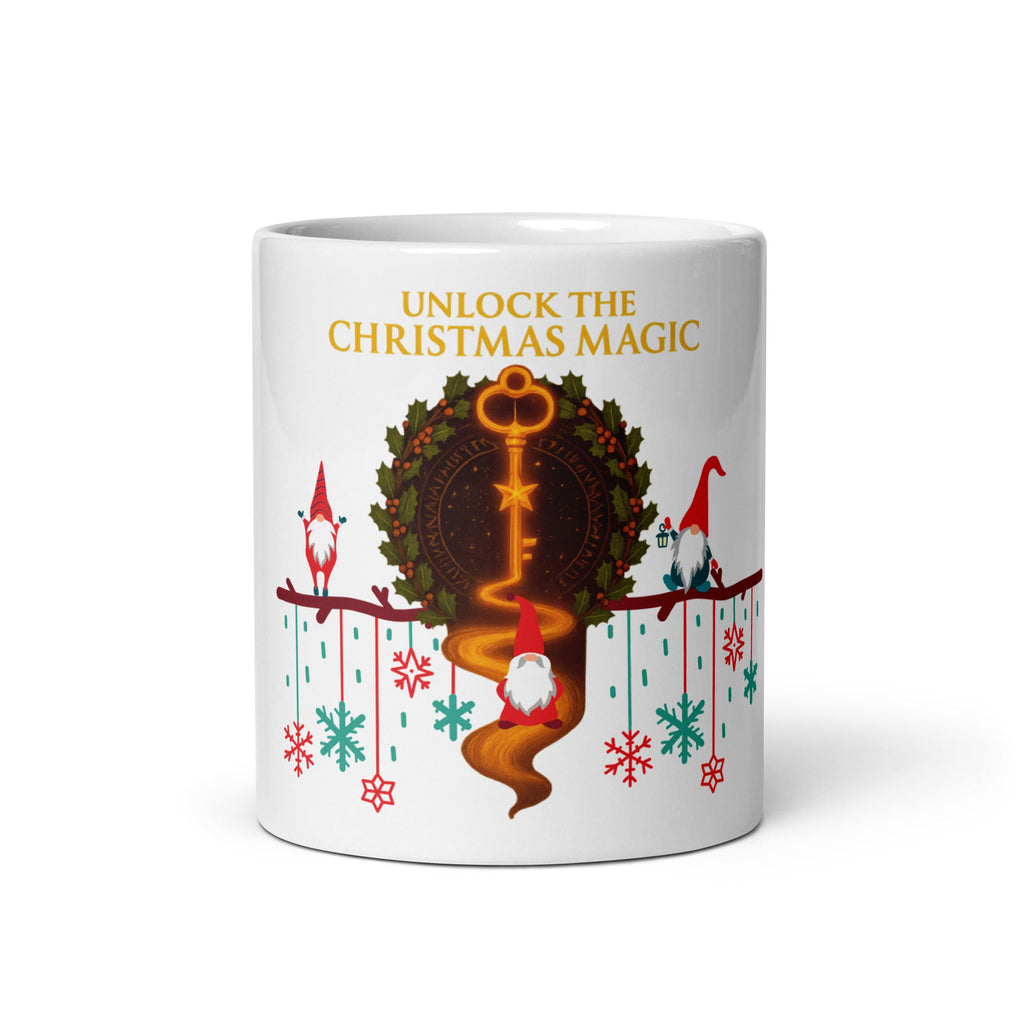 White glossy mug - Aurora Path Media1649028_1320Product mockup11 oz