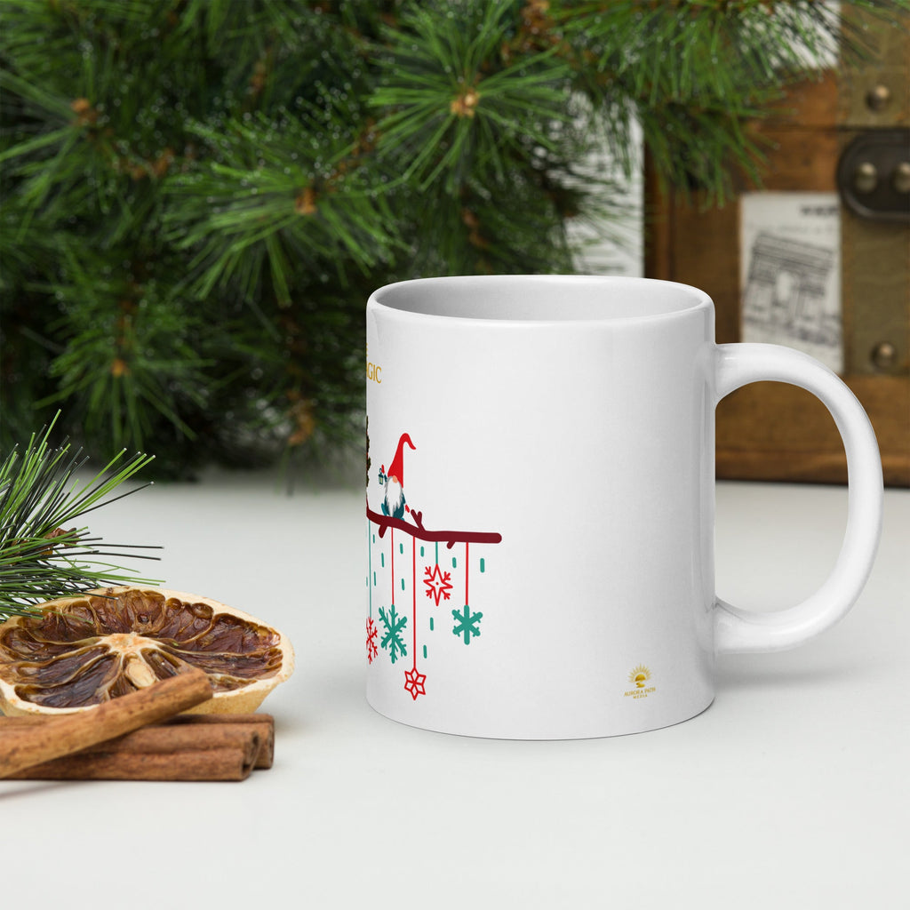 White glossy mug - Aurora Path Media1649028_4830Product mockup15 oz