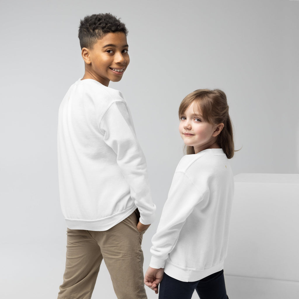 ❄️ Winter Relic — Youth Crewneck Sweatshirt - Aurora Path Media4031378_16834Product mockupXS