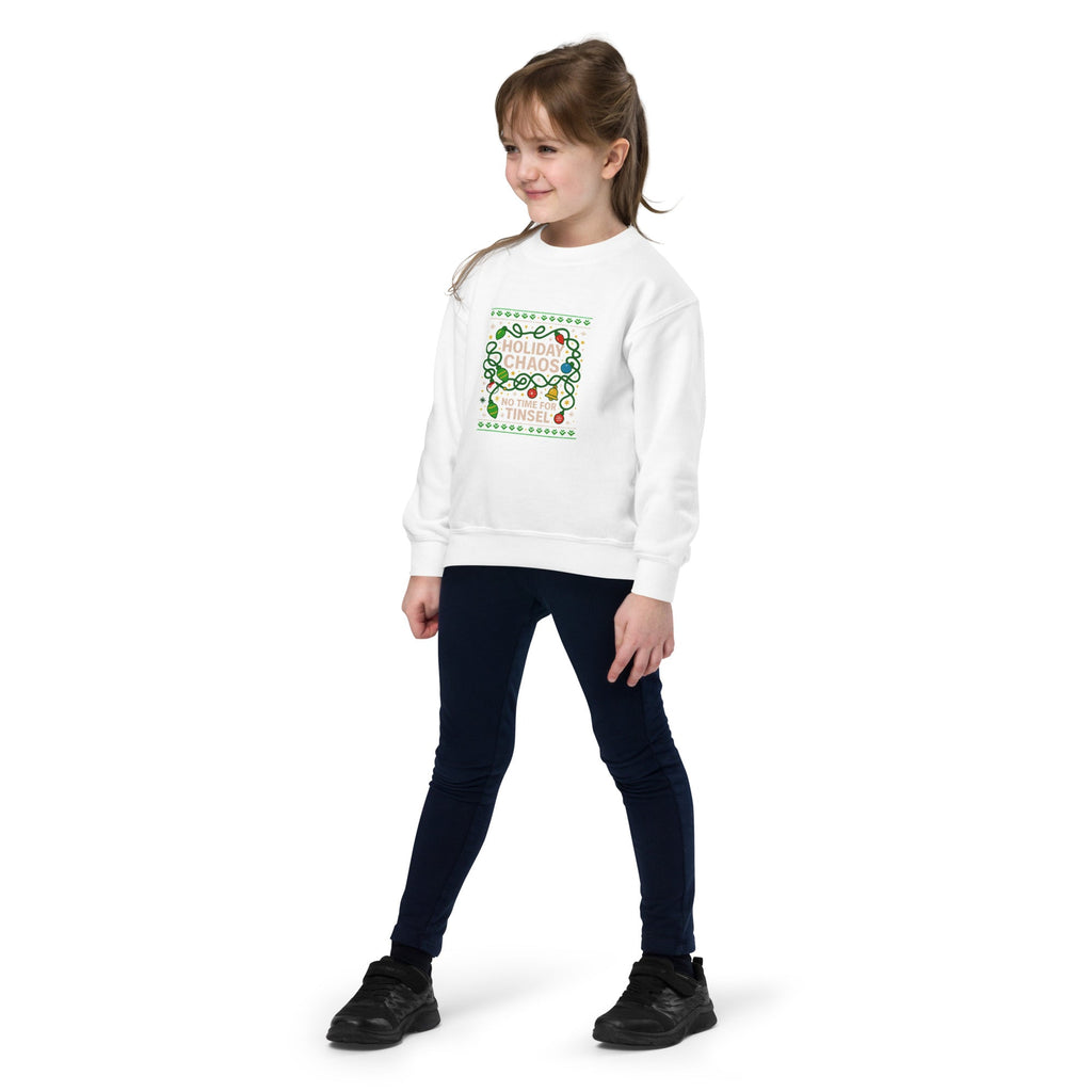 ❄️ Winter Relic — Youth Crewneck Sweatshirt - Aurora Path Media4031378_16834Product mockupXS