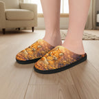 🌷 Women’s Indoor Slippers — Fox Guardian Design - Aurora Path Media70023860799103351904🌷 Women’s Indoor Slippers — Fox Guardian DesignBlack soleUS 7 - 8